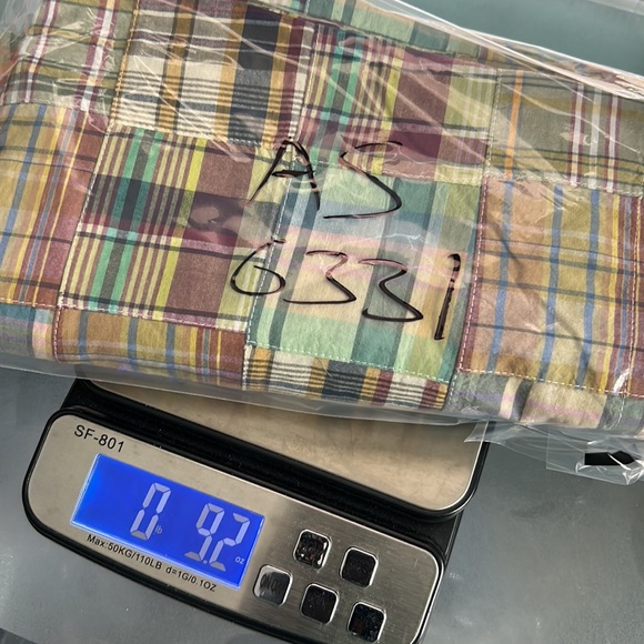 NEW SIEFRIED VINTAGE SHORT MENS SIZE 38 PATCH 100% COTTON PLAID SHORT - Picture 7 of 7